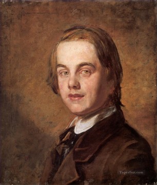 William Holman Hunt Painting - Autorretrato británico William Holman Hunt